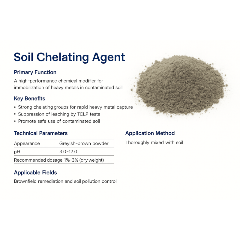 土壤螯合剂（Soil Heavy Metal Fixing Agent）
